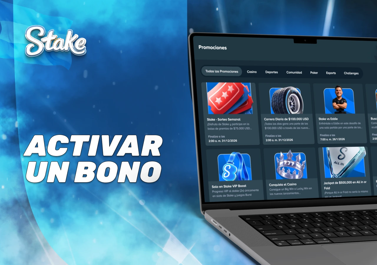 Proceso general para habilitar bonos de casino tras el registro o depósito